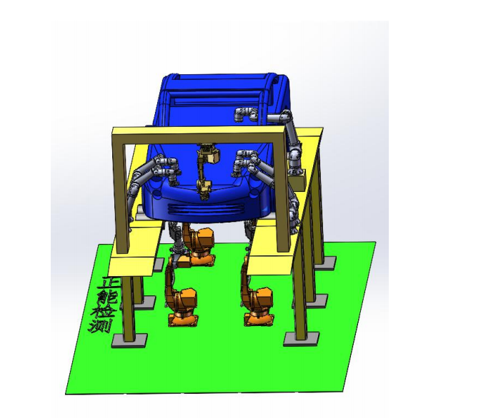 调校灯光及定位