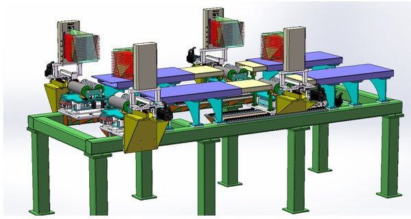 非接触式动态激光四轮定位仪